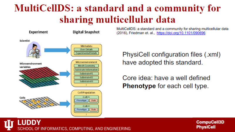 MultiCellDS: a standard and a community for sharing multicellular data